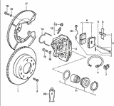 Entlüftungsnippel Bremssattel 901.352.977.10 | Porsche 911 / 912 / 914 / 924 / 928 / 944 | Porsche Originalteil – Bild 4