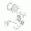 Bremsscheiben-Abdeckplatte Hinten. Porsche 996 / 997 (Porsche Original)