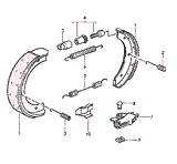 Handbrake shoe expansion bow | Porsche 924 / 944 / 968 | Genuine Porsche Part – image 3