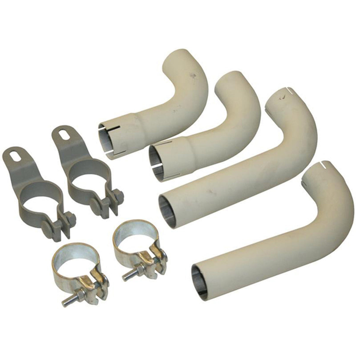 Exhaust Pipe and Clamp Set – Porsche 356B / 356C