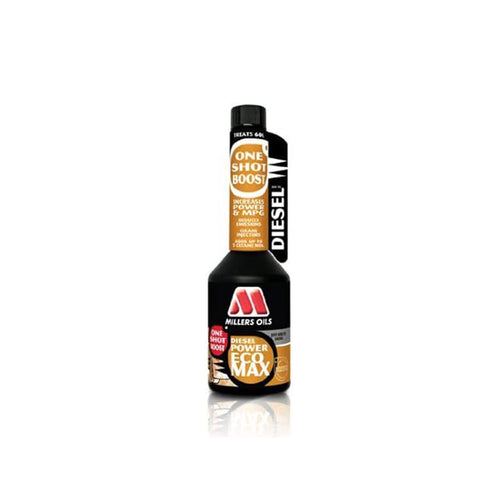 Millers Diesel Power Ecomax - ONE Shot Boost Kraftstoffadditiv (Leistungsadditiv) - 250 ml