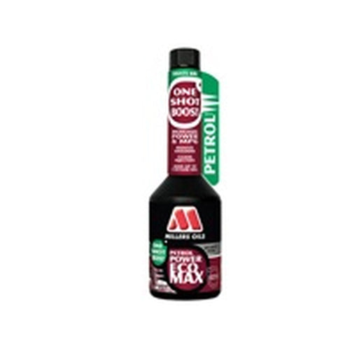 Millers PETROL POWER ECOMAX ONE SHOT BOOST Kraftstoffadditiv (Leistungsadditiv) - 250 ml