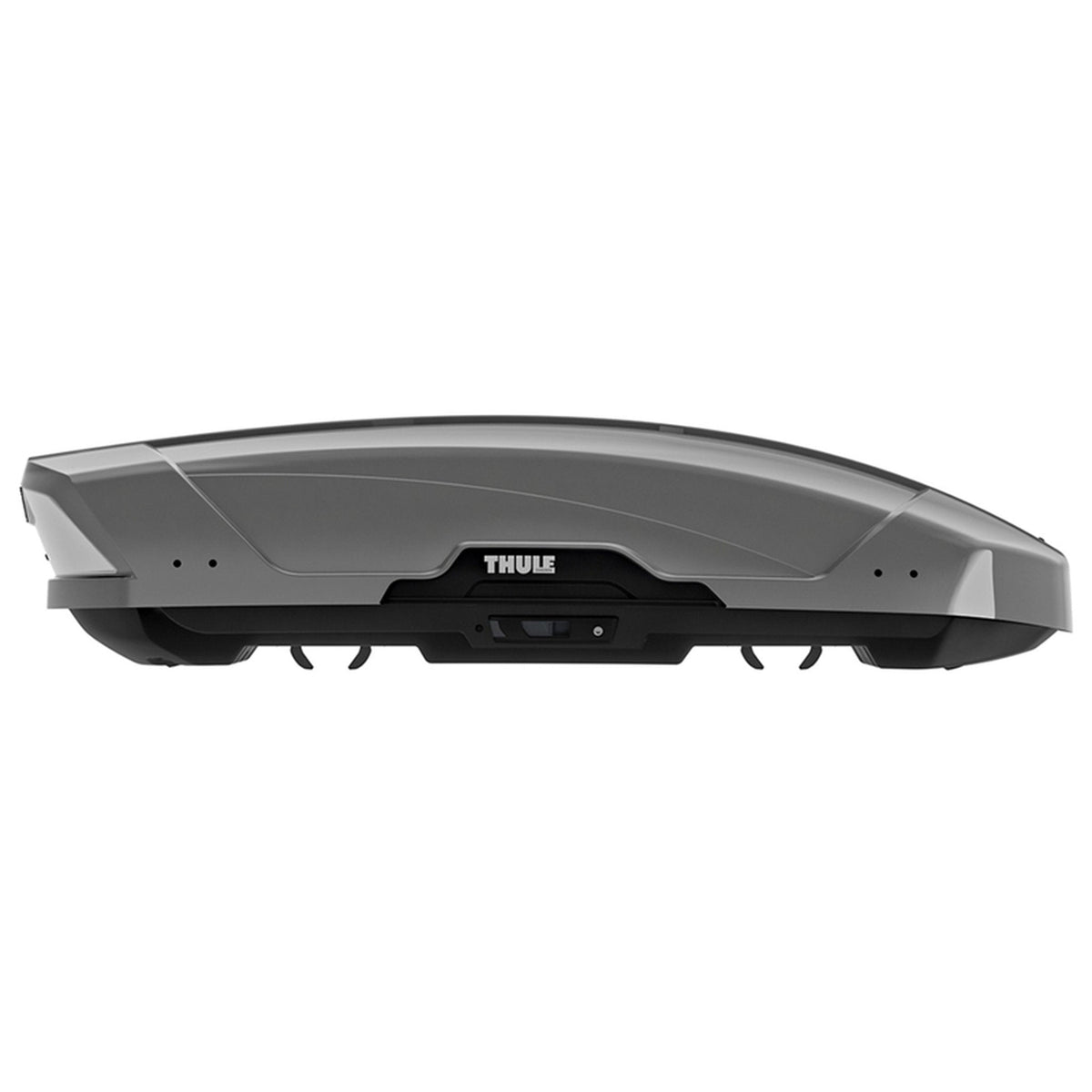 Dachbox Thule Motion XT M 400L Titan Glossy für Porsche Cayenne / Panamera / Macan / Taycan / 991 / 992 / 997 / 996