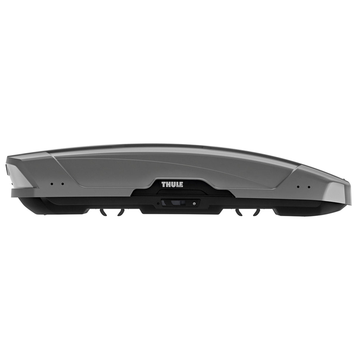 Dachbox Thule Motion XT Sport 300L Titan Glossy für Porsche Cayenne / Panamera / Macan / Taycan / 991 / 992 / 997 / 996