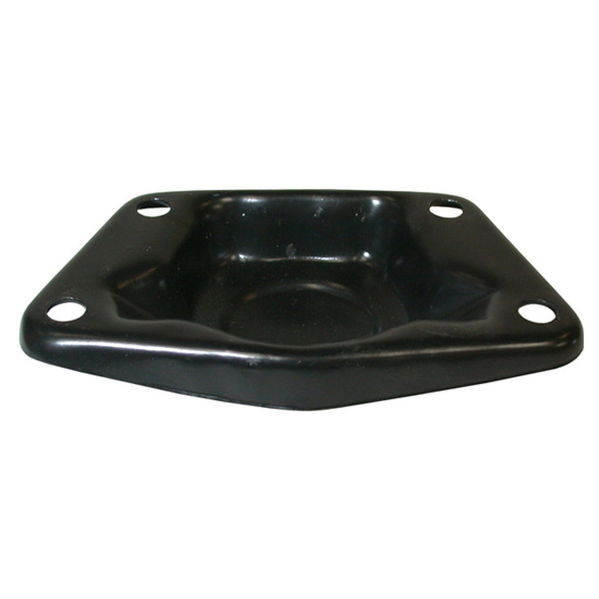 Torsion bar cover without hole, black – Porsche 356