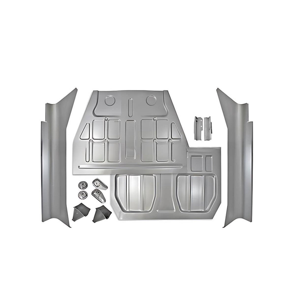 Floor pan and rocker panel set – Porsche 356B T6 / 356C