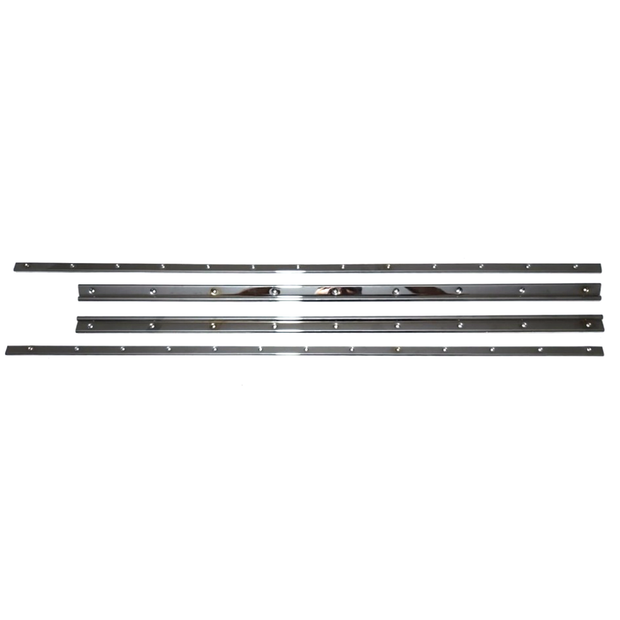 Einstiegsleisten-Set aus Aluminium – Porsche 356 Speedster/ Roadster 1950–1965