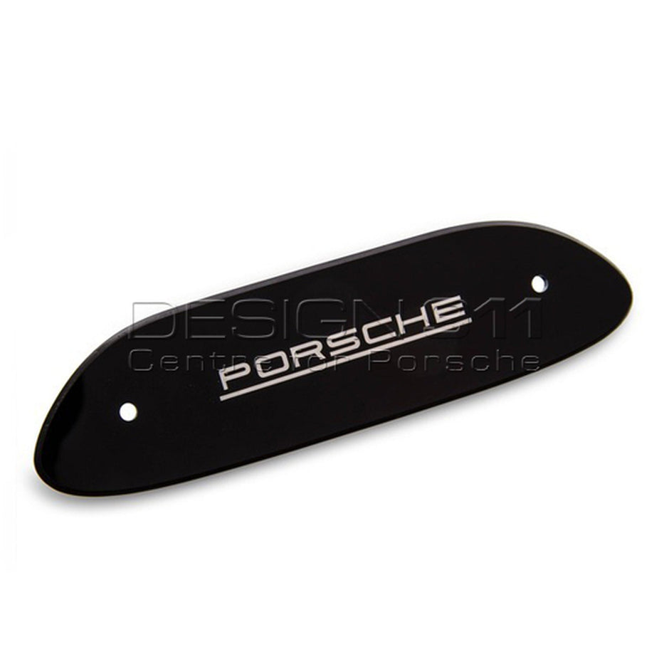 Radio cover in black – Porsche 356