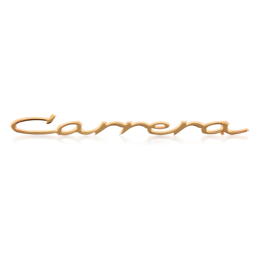 CARRERA' small golden plate – Porsche 356 A / 356 B T-5