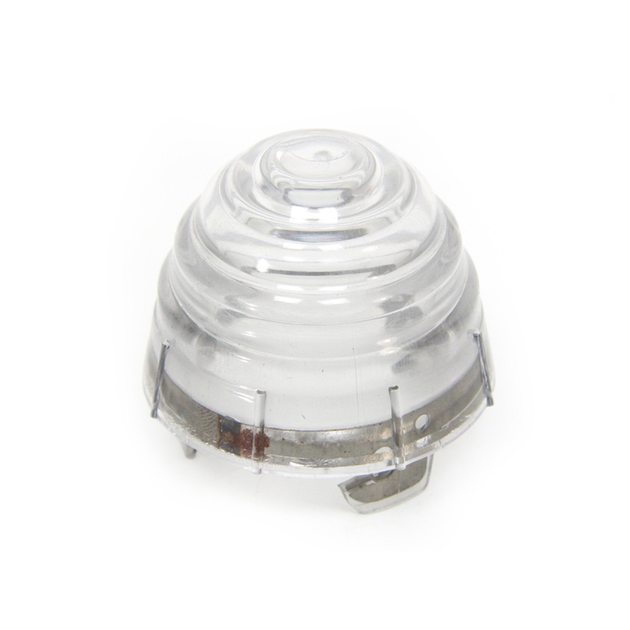 Turn signal lens front, clear, round – Porsche 356
