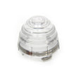 Turn signal lens front, clear, round – Porsche 356