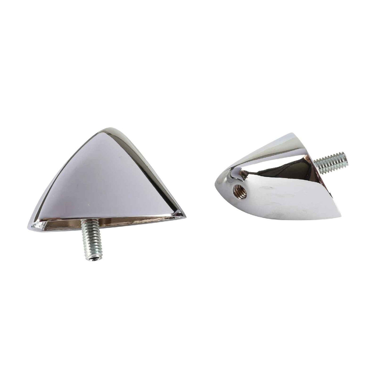 Reflector Mount Kit, Chrome – Porsche 356B / 356C