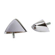 Reflector Mount Kit, Chrome – Porsche 356B / 356C