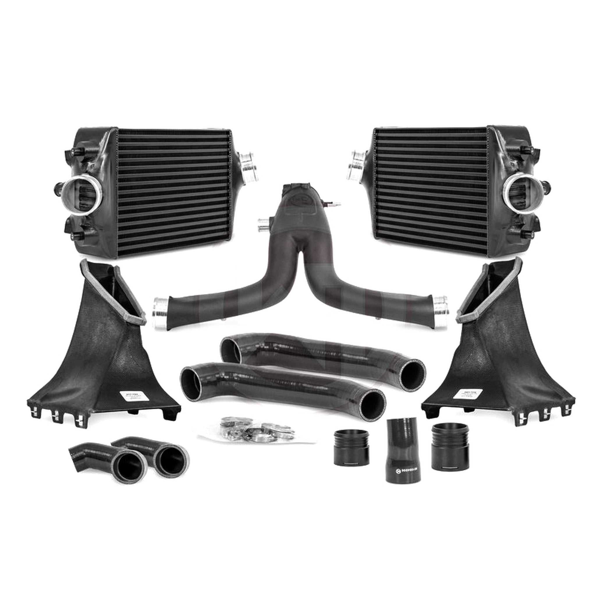 Competition Ladeluftkühler & Y-Pipe Satz für Porsche 991.2 Turbo / Turbo S