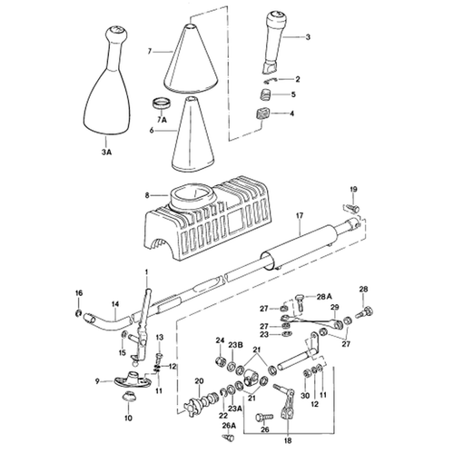 Intermediate Lever | Porsche 968 | Porsche Genuine Part