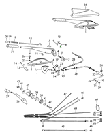 Contact bracket for handbrake warning light | Porsche 911 (1965–1989) / 912 / 930 Turbo – image 2