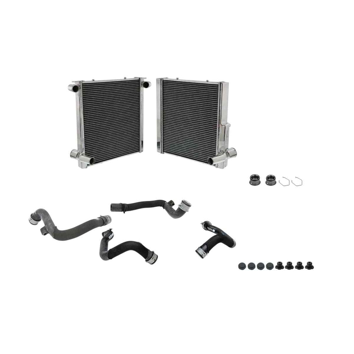 Aluminium-Wasserkühler und Schläuche, 2er-Satz Passend – Porsche Boxster/Cayman