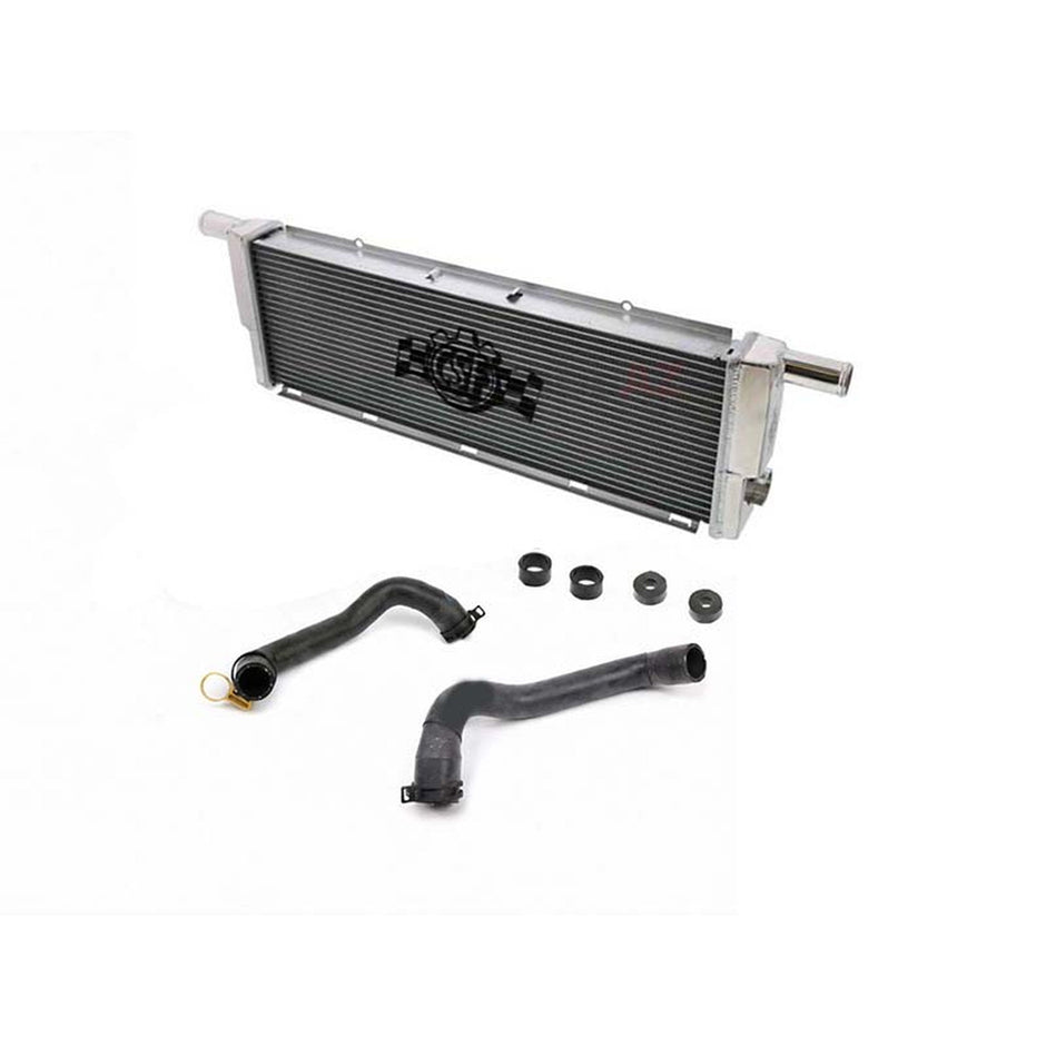 Aluminum center radiator for coolant and hoses Porsche 991 GT2RS, 718 GT4, 718 Spyder