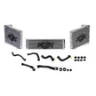Aluminum Cooler for Coolant and Hoses, 3-piece Set. Fits Porsche 991 Turbo