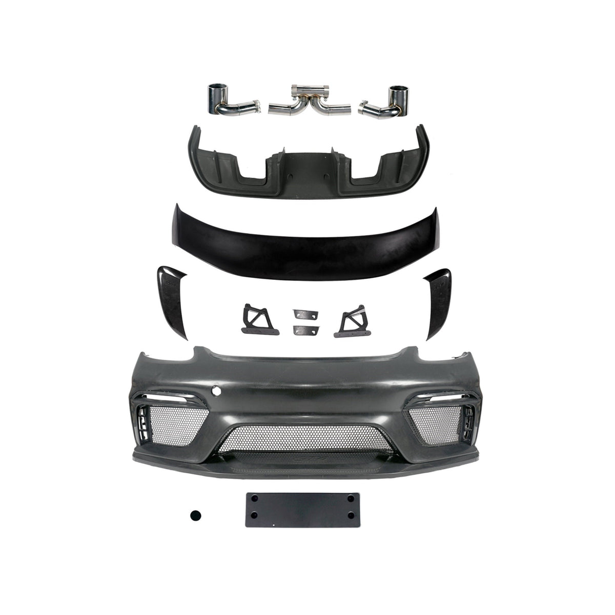 718 GT4 Look Conversion Kit WITHOUT Headlight Cleaning System – Nordlicht