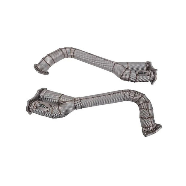 Over-axle GPD Exhaust Delete Pipe Set - Ninemeister - Porsche 718 Boxster / Cayman 4.0L