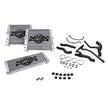 Aluminum Radiators for Coolant and Hoses, 3-Piece Set. Fits Porsche 996 C2 / C4 Tiptronic / 996 GT3 / 986 Boxster S