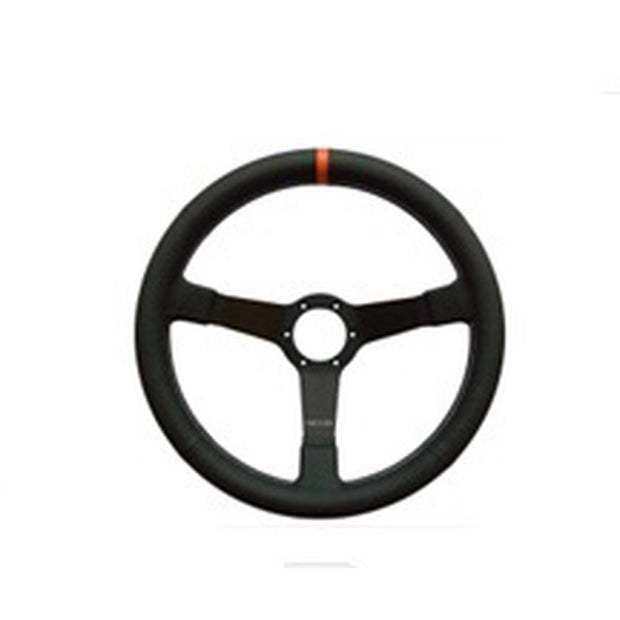 Lenkrad Eau Rouge Air Cooled Leder mit orangen Blinkern 350mm. Porsche 911 / 964 / 993 / 924 / 944 / 968 / 928