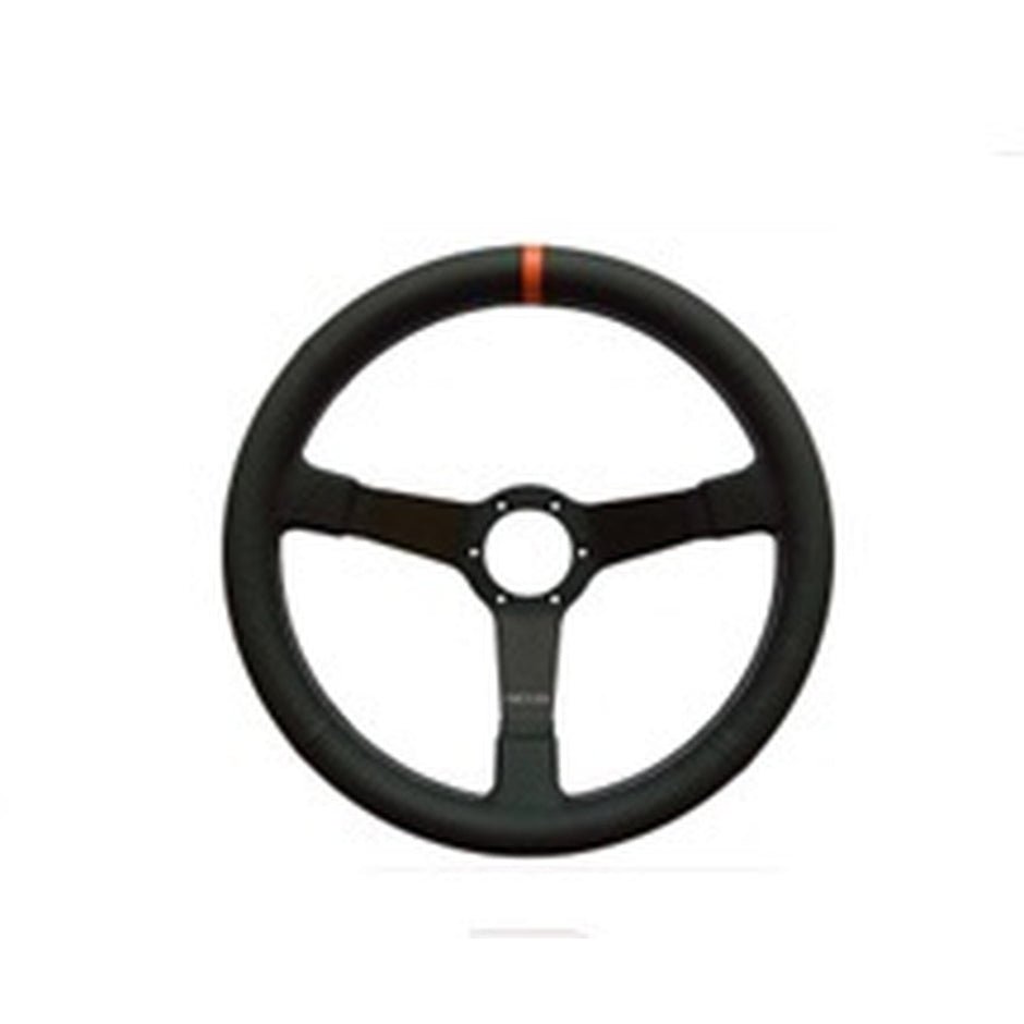 Lenkrad Eau Rouge Air Cooled Leder mit orangen Blinkern 350mm | Porsche 968 | OEM / Erstausrüsterqualität