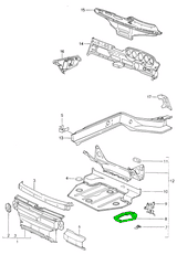 Battery carrier plate | Porsche 964 / 993 | Genuine Porsche Part – image 4