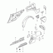 Hintere 1/4 Platte – Porsche Boxster/Cayman