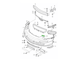 Front bumper fixing device | Porsche 997 / 991.1 | Genuine Porsche Part – image 2