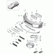 Retaining Plate for Headlight Cleaning System. Porsche 991.2 Turbo 2017>>