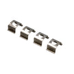 Halteklammern Bremsschläuche 4er-Set Porsche 356 / 911 / 912 / 964 / 968
