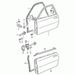 Door hinge half | Porsche 968 | Porsche Original Part