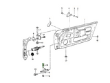 Türfangbandstift, 2 Stück | Porsche 911 (1972–1989) / 964 / 993 – Bild 3