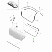 Door Rubber Seal Clip – Porsche Original Part – Porsche 718 Boxster / Cayman