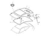 Micro switch for glass roof, Targa | Porsche 911 996 / 997 | Genuine Porsche Part – image 3