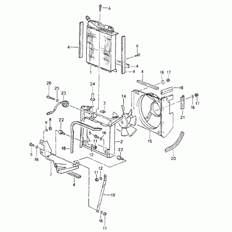 Porsche Original Capacitor Holder 964 993