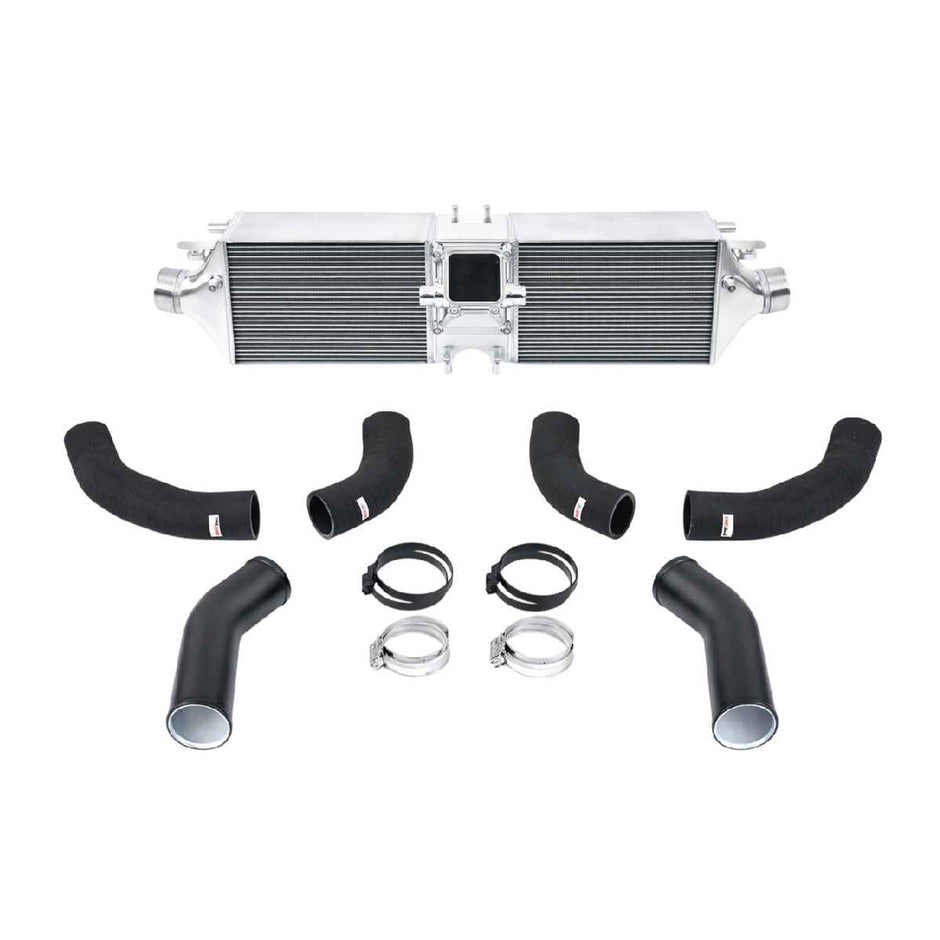 High-performance intercooler and aluminum charge pipe kit. Fits 992.1 Carrera / S / 4 / 4S / GTS Porsche