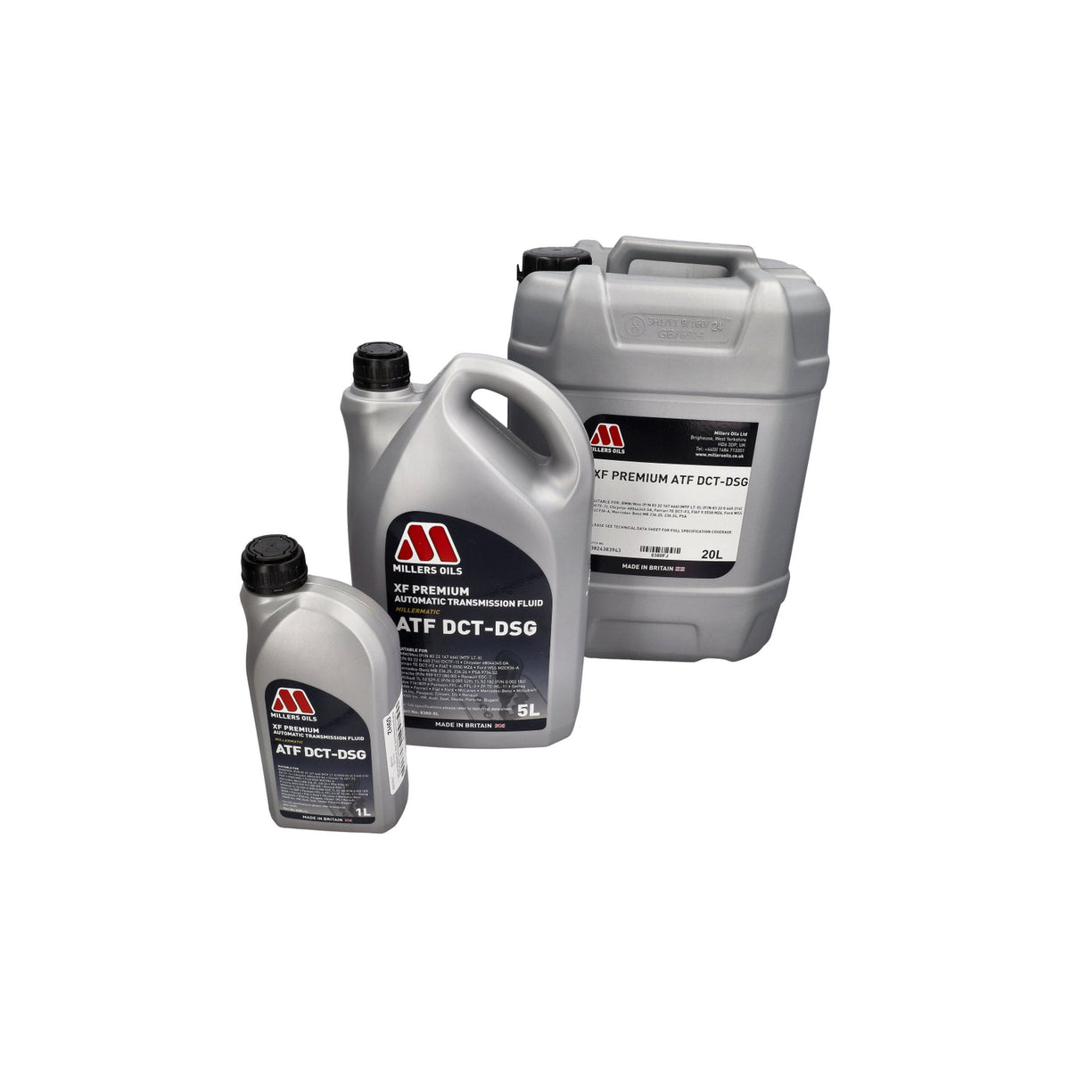 Automatic transmission fluid for dual-clutch transmissions (PDK) XF Premium ATF DCT – DSG Oil Millers