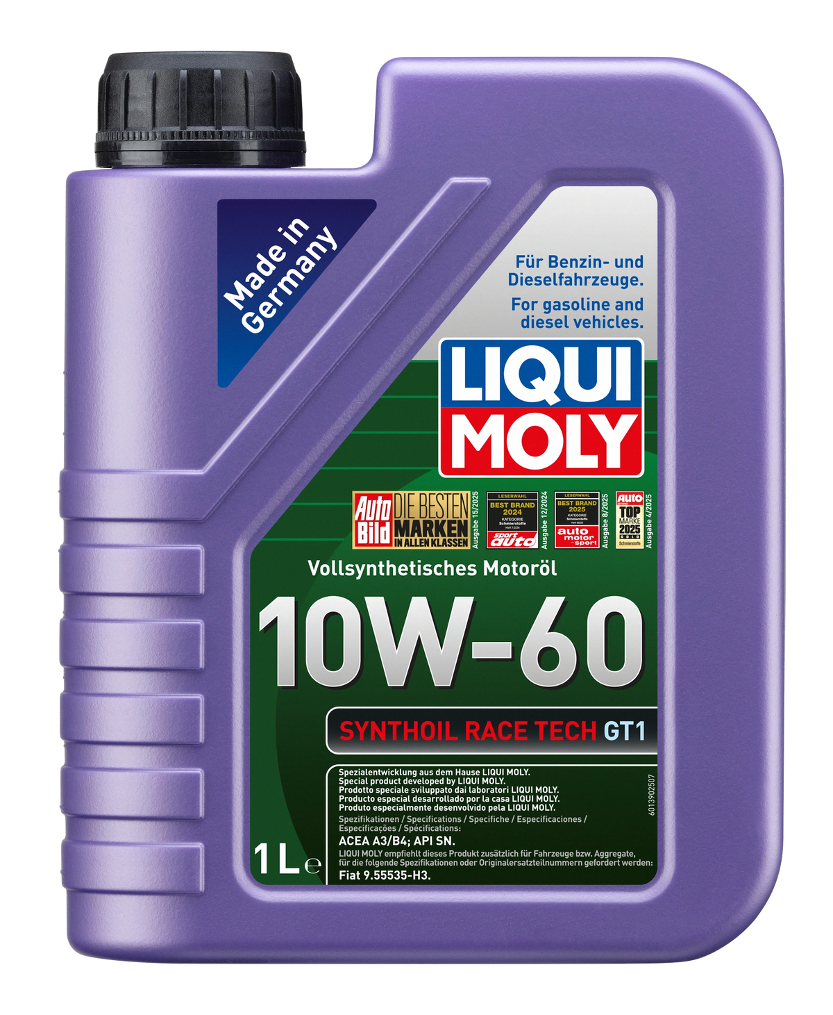 Liqui Moly Synthoil Race Tech GT1 10W-60_1