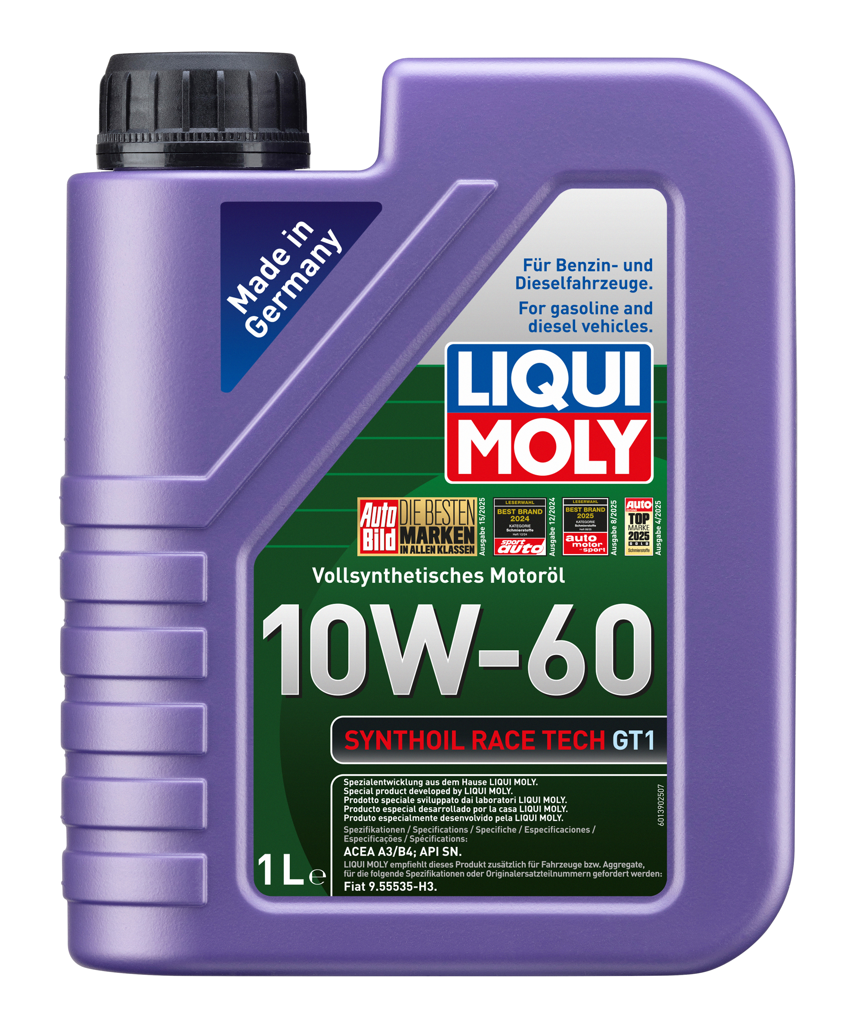LIQUI MOLY Synthoil Race Tech GT1 10W-60
