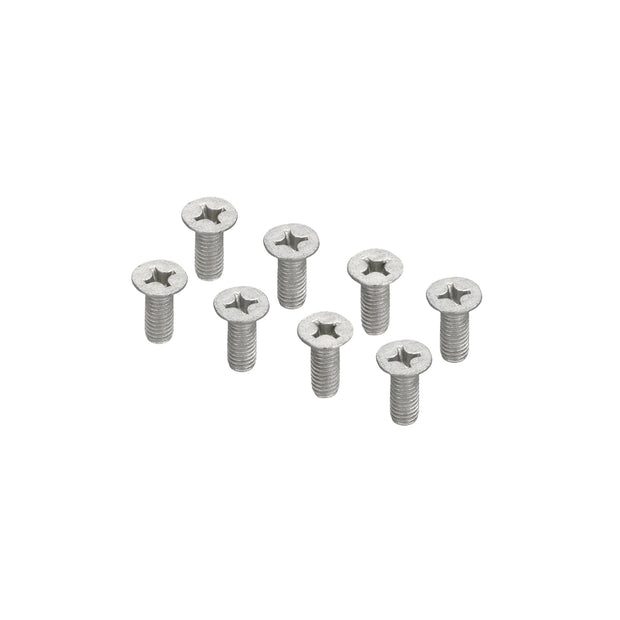 Brake Disc Mounting Bolt Set (8 Pieces) for Porsche with 5mm Factory Spacers