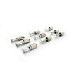LED Bulbs Dashboard 9-piece Set BA7S Vintage White | OEM