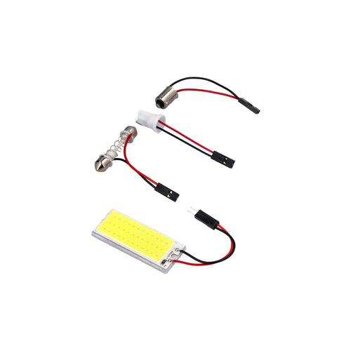Innenleuchte / Glühbirne. LED Pad mit Adaptern