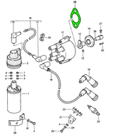 Distributor cap sleeve | Porsche 924S / 944 | Genuine Porsche Part – image 4