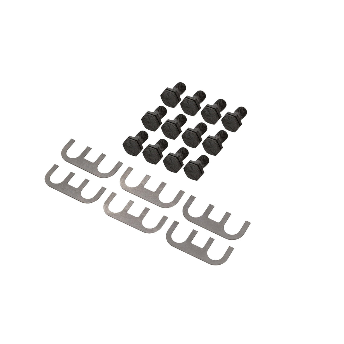 Differential Housing Securing Plates (6) & (12) x Screw Set Porsche 911 / 914 / 924