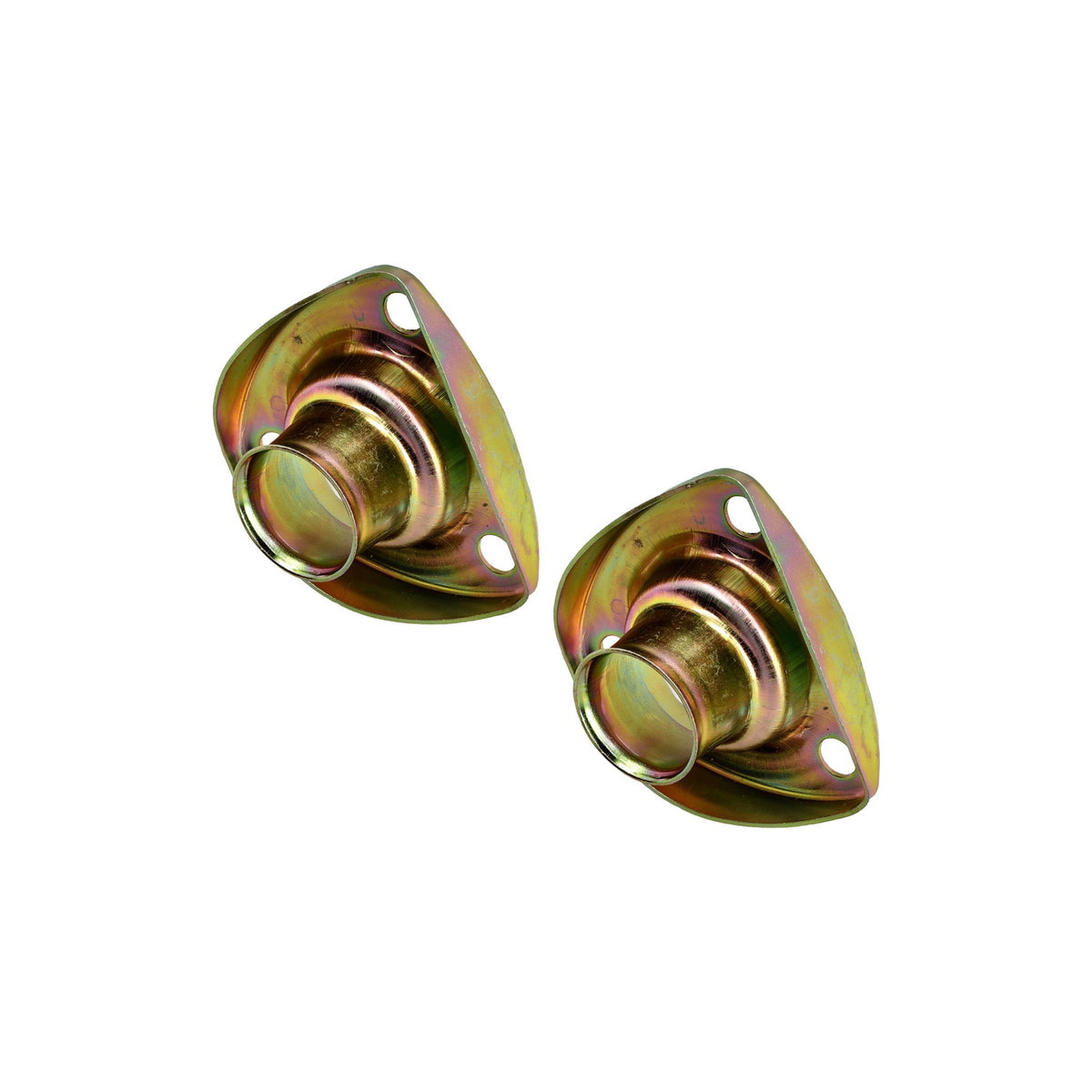 Befestigungsplatten-Satz für Stabilisator / Drehstab (2er-Set) | Porsche 911 / 930 / 914
