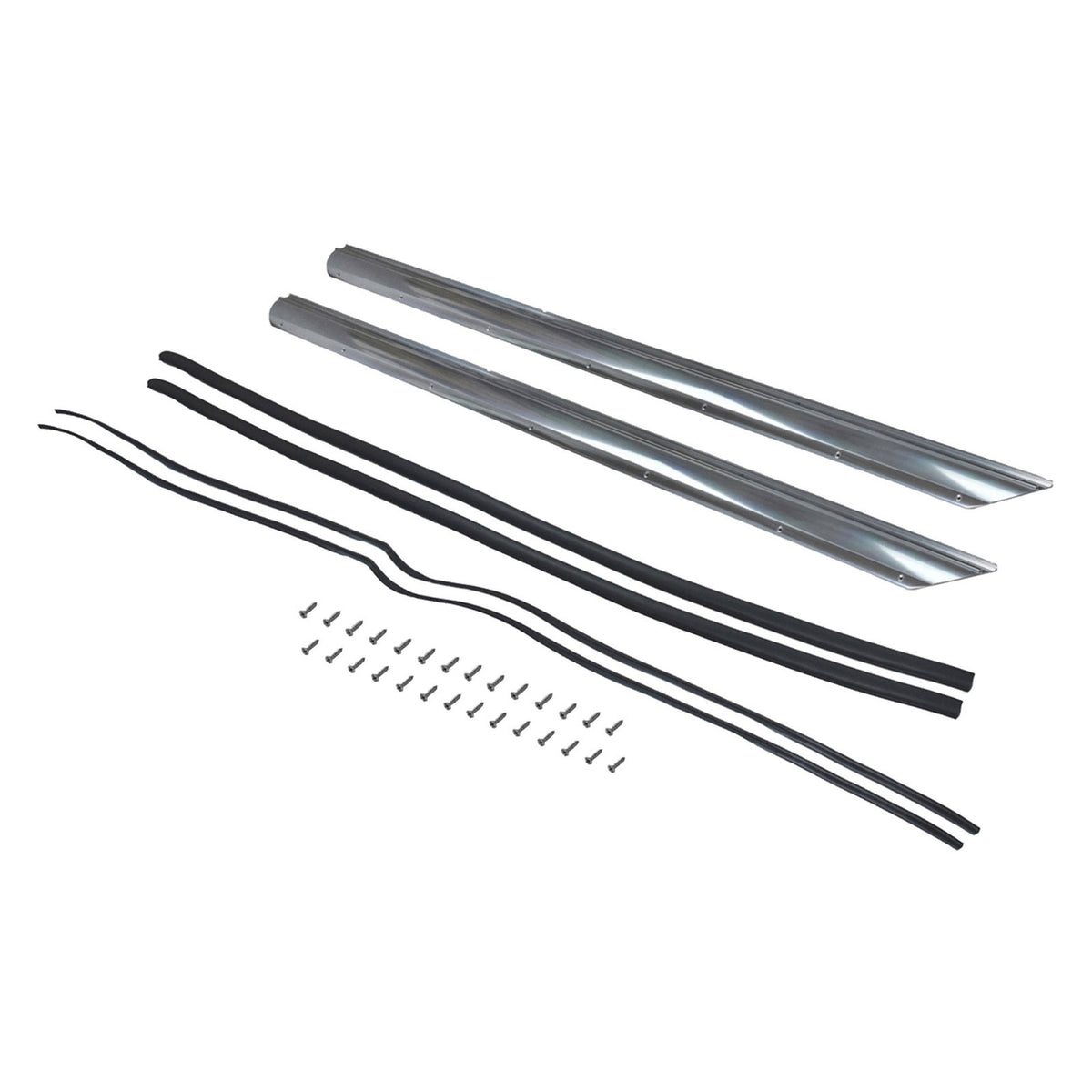 Seitenschwellerleisten mit Gummidichtungen 2er-Set | Porsche 911 1969 – 1973 | Kits