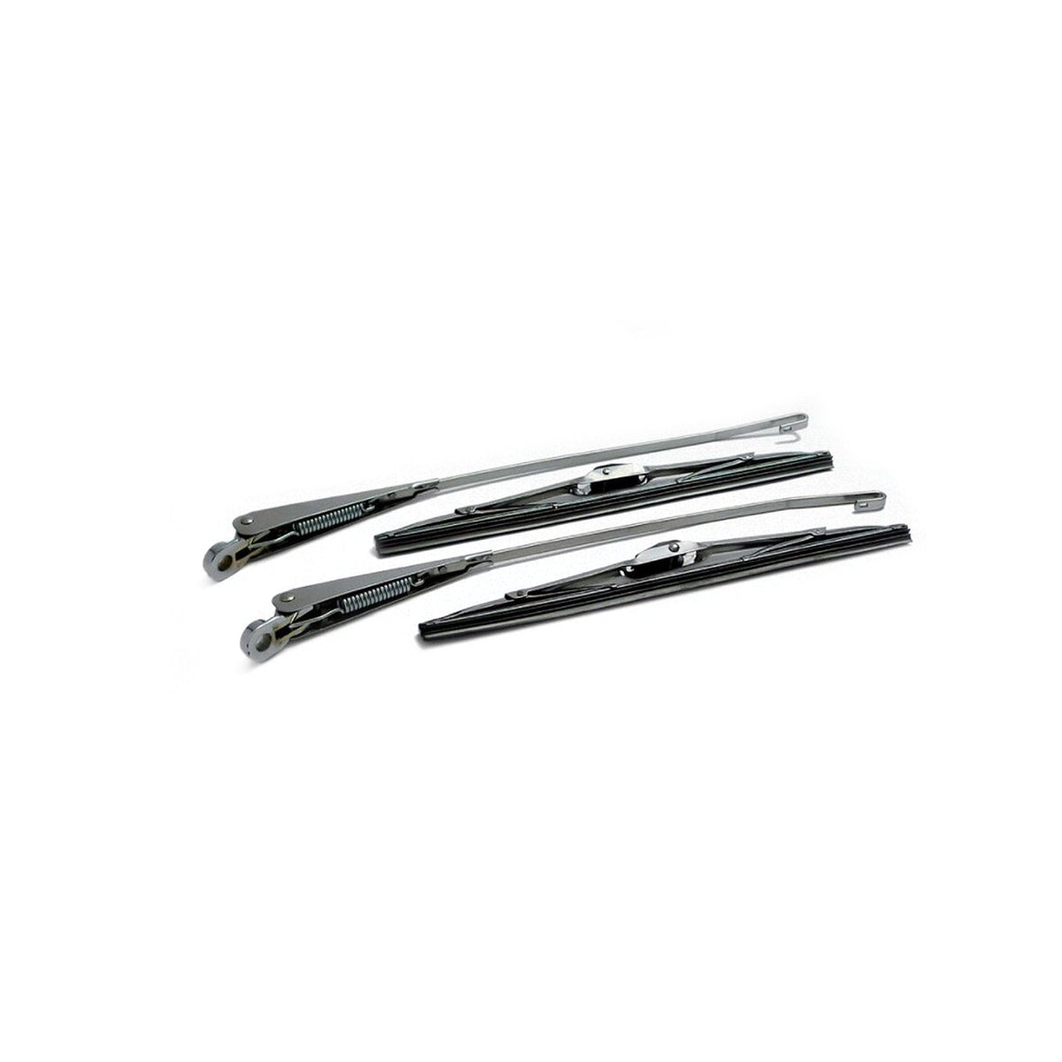 Wischerarm mit Blättern vorne 2er-Set silber Porsche 911 1965-94